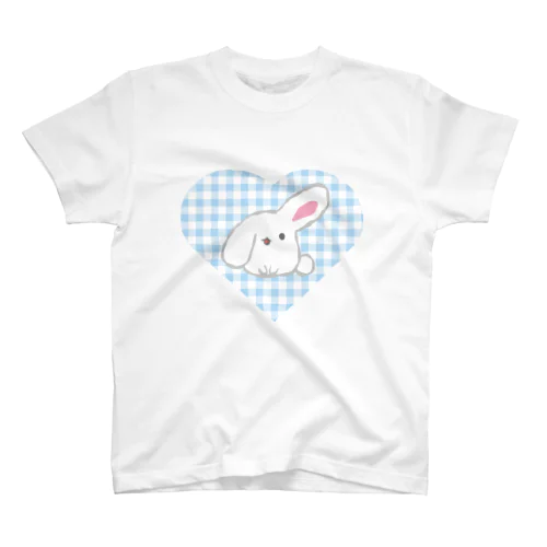 もちふわうさぎぱすてるはーと スタンダードTシャツ