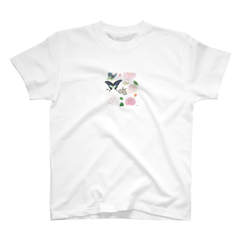 蝶と薔薇 スタンダードTシャツ