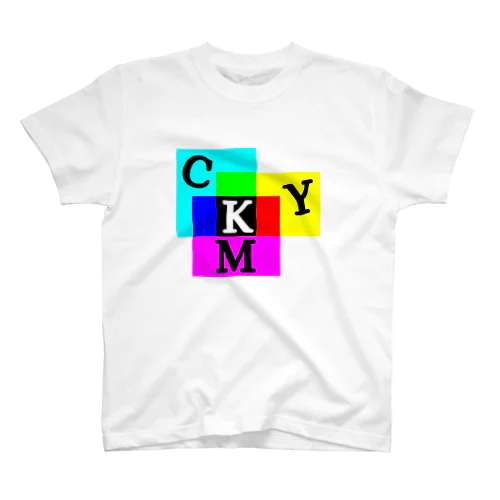 減色混合 CMYK スタンダードTシャツ