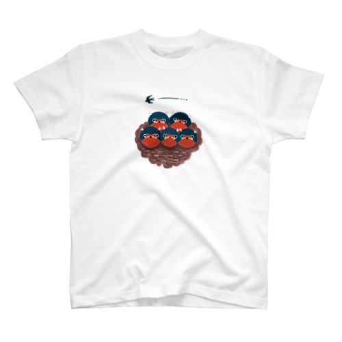 ぱやぱや子ツバメ Regular Fit T-Shirt