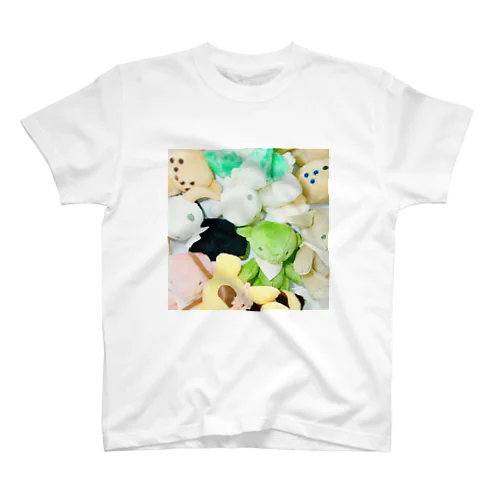 多眼ちゃんぬいぐるみたち Regular Fit T-Shirt