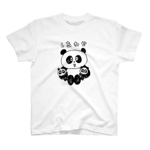 しあわせパンダ Regular Fit T-Shirt