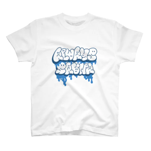 【フロントプリント】かけ水ALWAYS SAUNA スタンダードTシャツ