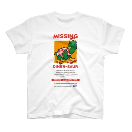 <MISSING> DINER-SAUR Regular Fit T-Shirt