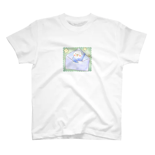 セキセイインコちゃんとお手紙 Regular Fit T-Shirt