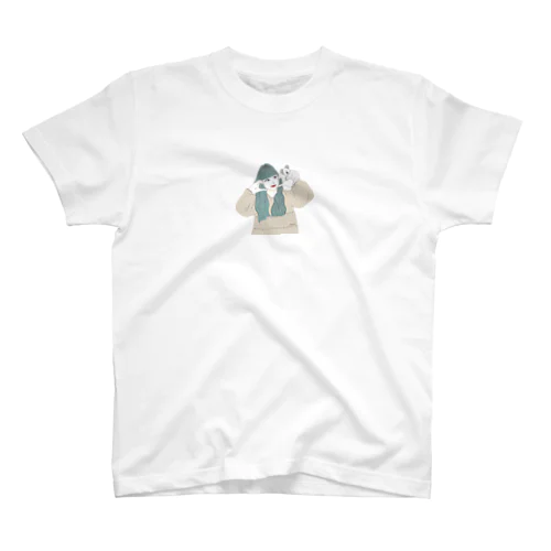 koala × blue girl Regular Fit T-Shirt