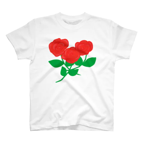 深紅の薔薇① スタンダードTシャツ