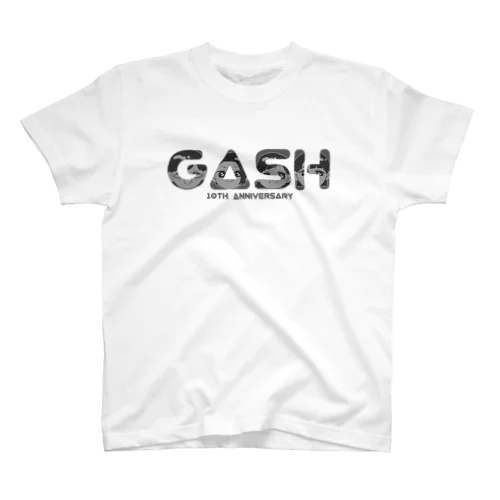 GASH_10thうっすら スタンダードTシャツ