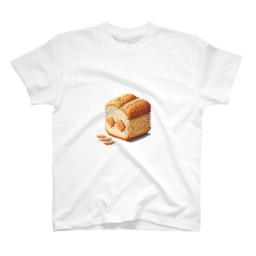 ピクセル風パン スタンダードTシャツ