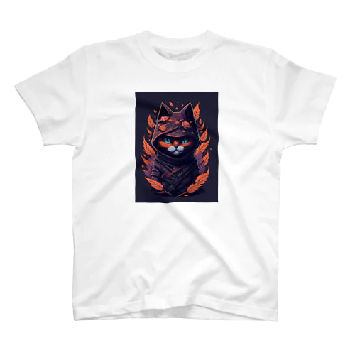 Flaming Feline Regular Fit T-Shirt