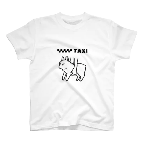 GOGO TAXI クリーム　フレンチブルドッグ Regular Fit T-Shirt