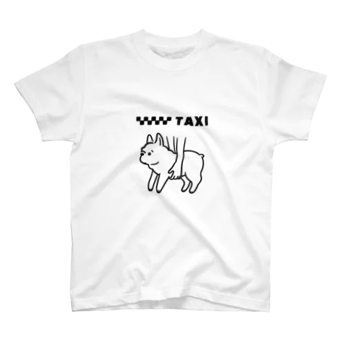 GOGO TAXI クリーム　フレンチブルドッグ スタンダードTシャツ