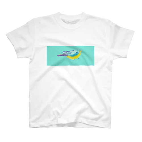 セキセイインコ（ブッチ） Regular Fit T-Shirt