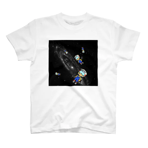 いつかサーキットに立つ太郎　宇宙へ スタンダードTシャツ