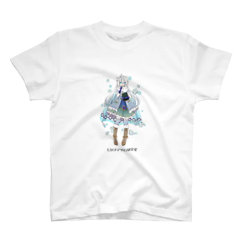 真素白玖-氷バージョン-しろくまデザイン公式キャラグッズ Regular Fit T-Shirt