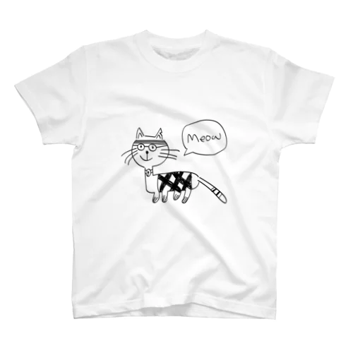 ちぇっくねこ Regular Fit T-Shirt