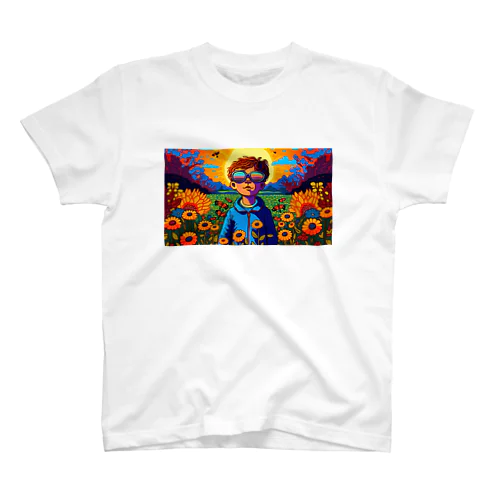 Colorful World (by AI design) Regular Fit T-Shirt