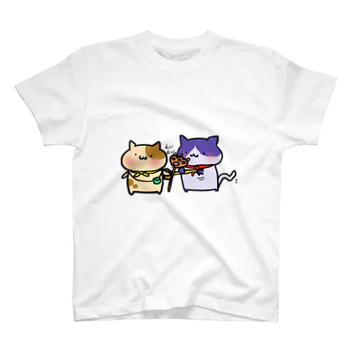 もちねこさん日和 スタンダードTシャツ