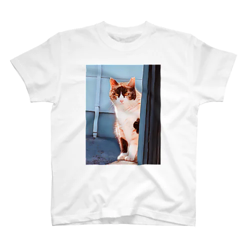 三毛猫の視線 Regular Fit T-Shirt