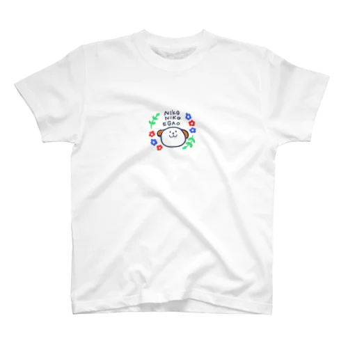 にこにこえがおトート Regular Fit T-Shirt