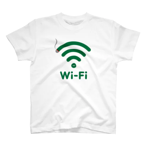 Wi-Fi 蚊取り線香 Regular Fit T-Shirt