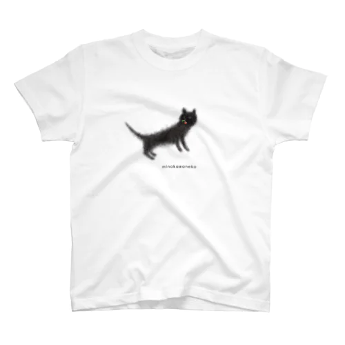 さくらんぼと黒猫 Regular Fit T-Shirt