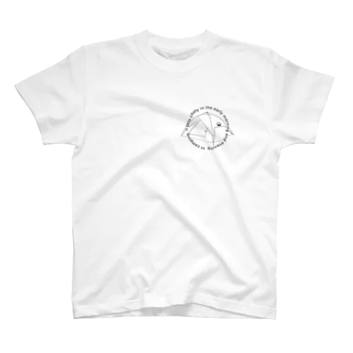 夢の中心地 The center of the dream Regular Fit T-Shirt