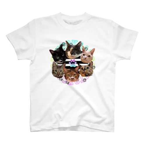TikTok猫部スタンダードTシャツ Regular Fit T-Shirt