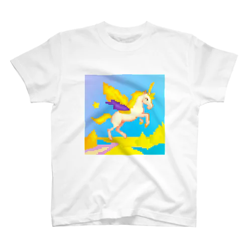 ドット絵ユニコーン𓂃⋆꙳ スタンダードTシャツ