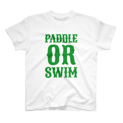 PADDLE OR SWIM Regular Fit T-Shirt