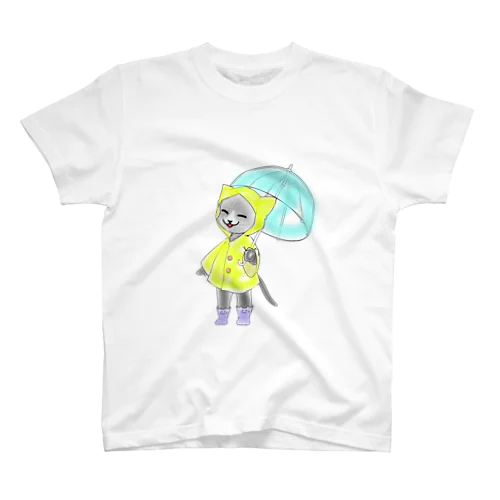 雨も楽しい スタンダードTシャツ