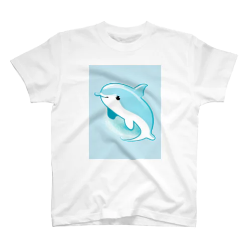 癒しのハッピードルフィン　Healing Happy Dolphine スタンダードTシャツ