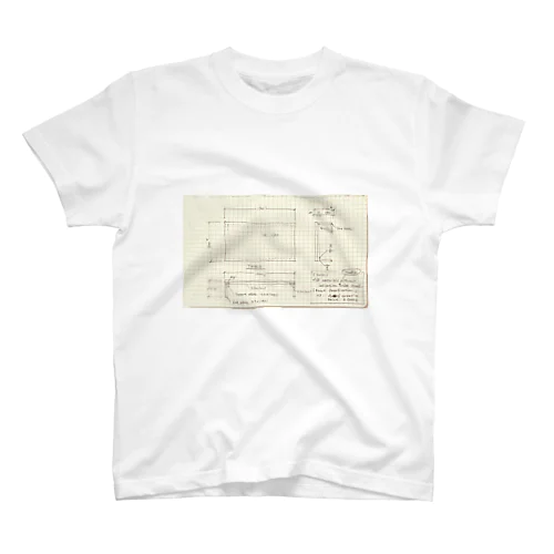 テーブルの設計図 スタンダードTシャツ