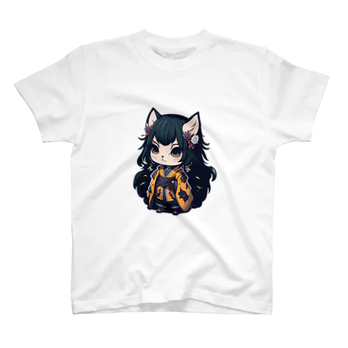 霧使い 化け猫シズク スタンダードTシャツ