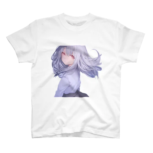 白髪の少女 Regular Fit T-Shirt