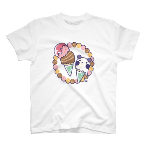 ズレぱんだちゃんのアイスクリームC Regular Fit T-Shirt