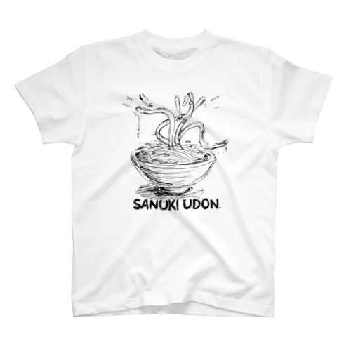 SANUKI UDON スタンダードTシャツ
