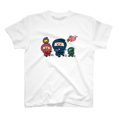 忍者とてんぐちゃん Regular Fit T-Shirt