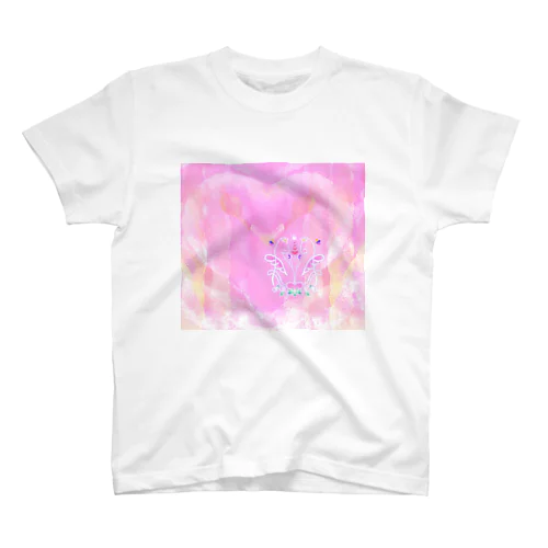 ツインニャンズAngel pink スタンダードTシャツ