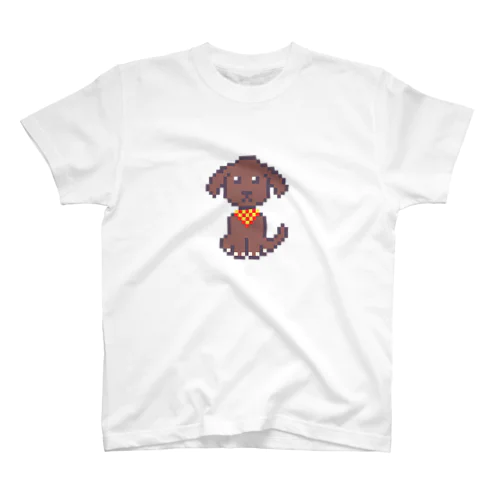 ドット絵 おすわりわんこくん Regular Fit T-Shirt