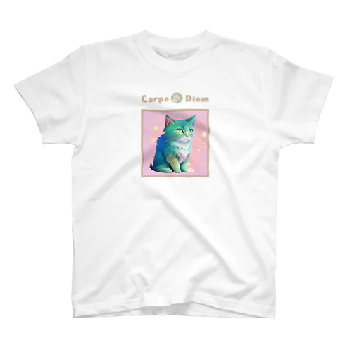 ネコTシャツ (007猫) Regular Fit T-Shirt