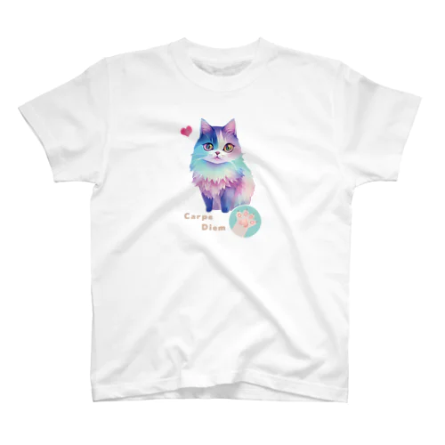 ネコTシャツ (010猫) スタンダードTシャツ