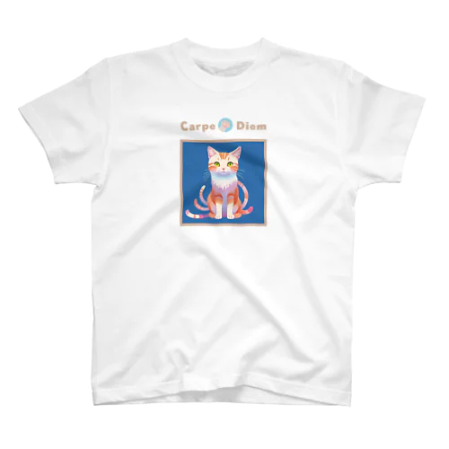 ネコTシャツ (020猫) Regular Fit T-Shirt