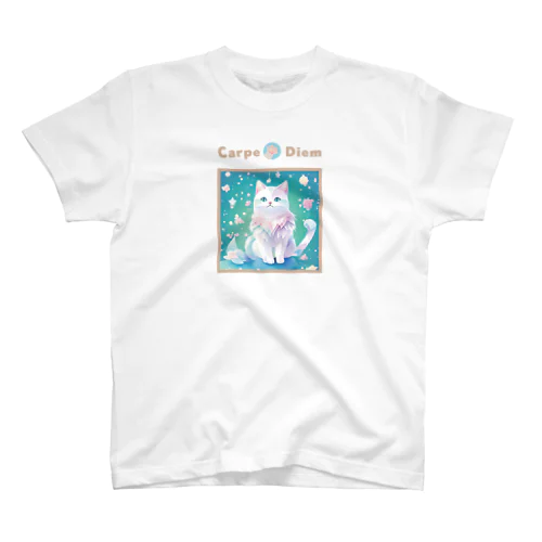 ネコTシャツ (022猫) 티셔츠