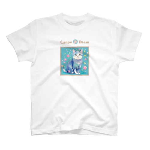ネコTシャツ (028猫) 티셔츠
