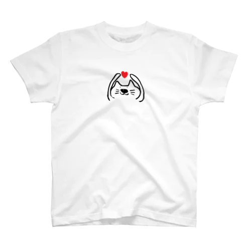 ハートねこ Regular Fit T-Shirt