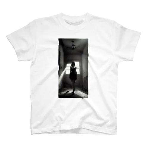 a woman in the shadows Regular Fit T-Shirt