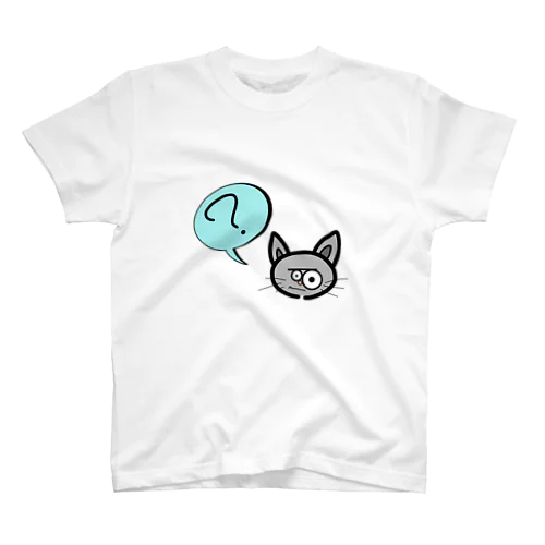 ？な猫 Regular Fit T-Shirt