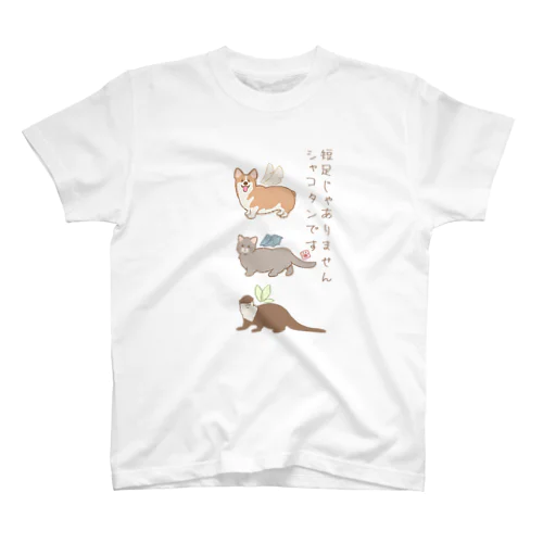 短足じゃありません🐾シャコタンです🐾 スタンダードTシャツ