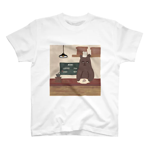 くまのカフェ Regular Fit T-Shirt